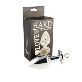 Plug Metálico G ABC Para Personalização (HA179) - Cromado - Pura audácia Sex Shop discreta em BH