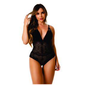Body Diana (ID1072) - Preto - Pura audácia Sex Shop discreta em BH