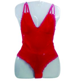 Body Diana (ID1072) - Vermelho - Pura audácia Sex Shop discreta em BH