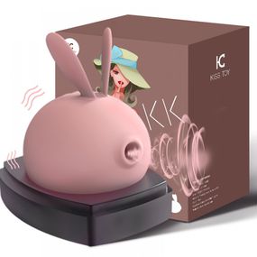 *Massageador Com 3 Modos de Sucção Miss KK (KT018) - Rosa - Pura audácia - Sex Shop online discreta em BH