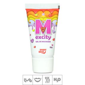 *Lubrificante Beijável M Excity 25g (PB194) - Maçã do Amor - Pura audácia - Sex Shop online discreta em BH