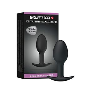 Plug Silicone Special Anal Stimulation (PL043) - Preto - Pura audácia Sex Shop discreta em BH