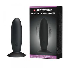 *Plug Anal Recarregável 12 Vibrações VP (PL046-16991) - Pad... - Pura audácia - Sex Shop online discreta em BH