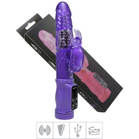 Vibrador Rotativo Recarregável VP (RT019-14565) - Roxo - Pura audácia - Sex Shop online discreta em BH