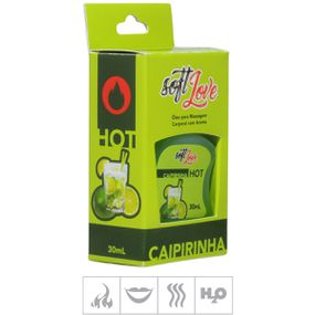 **Gel Comestível Soft Love Hot 30ml (ST116) - Caipirinha - Pura audácia - Sex Shop online discreta em BH