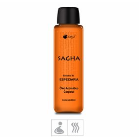 *Óleo Para Massagem Sagha 60ml (ST120) - Especiaria - Pura audácia - Sex Shop online discreta em BH