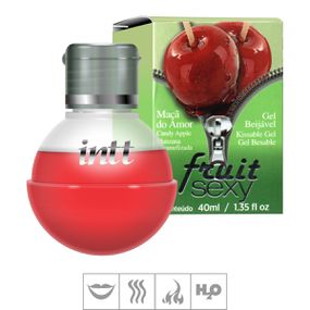 Gel Comestível Hot Fruit Sexy 40ml (ST138) - Maçã do Amor - Pura audácia - Sex Shop online discreta em BH