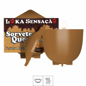 *Vela Beijável Sorvete Quente 25g (ST148) - Ferrero Rocher - Pura audácia - Sex Shop online discreta em BH