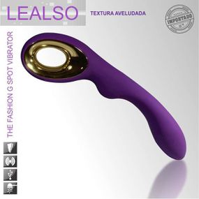 *Vibrador Lealso Recarregável VP (LY007-5298-ST235) - Roxo - Pura audácia - Sex Shop online discreta em BH