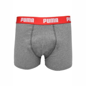 *Cueca Sunga Cotton Puma (ST437) - Cinza Mescla - Pura audácia Sex Shop discreta em BH