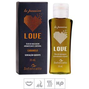 *Gel Comestível Sofisticatto Love Hot 35ml (ST499) - Caramel... - Pura audácia - Sex Shop online discreta em BH