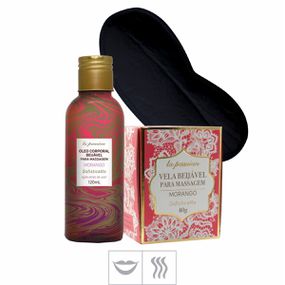 *Kit La Passion Óleo, Vela Beijável e Tapa Olhos (ST546) - M... - Pura audácia - Sex Shop online discreta em BH