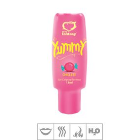 Gel Comestível Yummy Hot 15ml (ST592) - Chiclete - Pura audácia Sex Shop discreta em BH