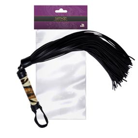 *Chicote Premium 40cm (ST613-15399) - Onça - Pura audácia Sex Shop discreta em BH