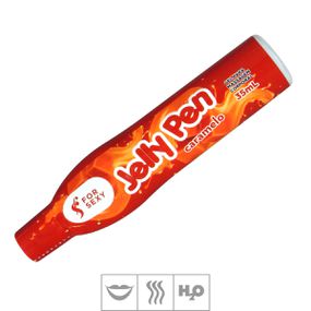 Caneta Comestível Jelly Pen 35ml (ST743) - Caramelo - Pura audácia - Sex Shop online discreta em BH