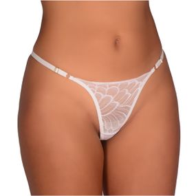 *Calcinha Sexy (LK113-ST763) - Branco - Pura audácia - Sex Shop online discreta em BH