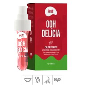 Gel Comestível Ooh Delícia Intt 11g (ST882) - Morango Azedin... - Pura audácia Sex Shop discreta em BH