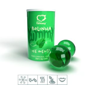 Bolinha Beijável Ice Yummy Com 2un (ST924) - Menta - Pura audácia Sex Shop discreta em BH
