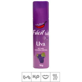 Lubrificante Fácil Lub 18g - (ST966) - Uva - Pura audácia Sex Shop discreta em BH