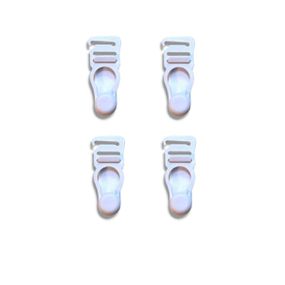 Presilha Para Meia 4un (ST977) - Branco - Pura audácia Sex Shop discreta em BH