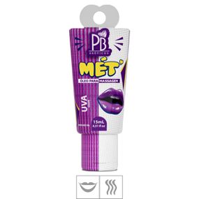 Óleo Beijável Mét 15ml (ST982) - Uva - Pura audácia Sex Shop discreta em BH