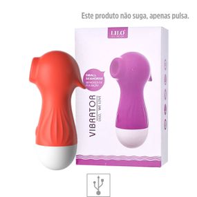 Vibrador Com Pulsação We Love VP (SU001) - Vermelho - Pura audácia Sex Shop discreta em BH