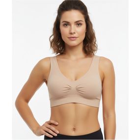 Top Sem Costura Slin Up (TP5501) - Bege - Pura audácia Sex Shop discreta em BH