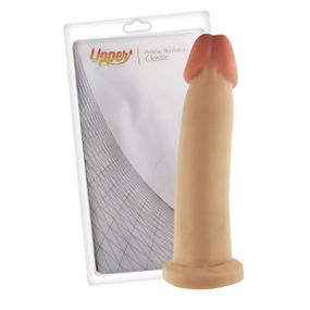 Prótese 15x13cm Simples Bred Classico Upper (UP490-1) - Bege - Pura audácia Sex Shop discreta em BH