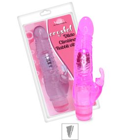 *Vibrador Cristal Dildo Climbing VP (VB008) - Rosa - Pura audácia - Sex Shop online discreta em BH