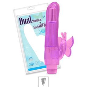 *Vibrador Com Estimulador Butterfly VP (VB010) - Rosa - Pura audácia - Sex Shop online discreta em BH