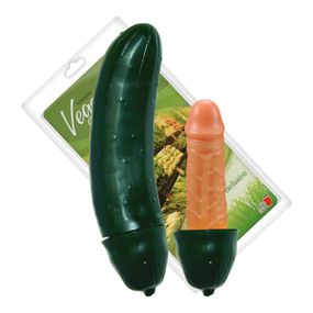 *Capa e Prótese 11x10cm Vegetal Pepino (VEG03-11079) - Padrã... - Pura audácia - Sex Shop online discreta em BH