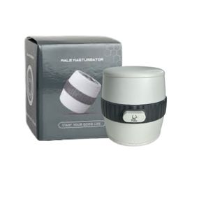 Masturbador Male Masturbator (YSX1325) - Branco - Pura audácia Sex Shop discreta em BH
