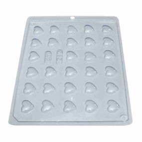 Forma Acetato Formato de Mini Coração 1un (BW242) - Transpar... - Pura audácia Sex Shop discreta em BH