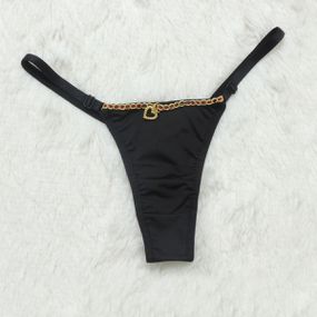 *Calcinha Nanda (CF611) - Preto - Pura audácia Sex Shop discreta em BH
