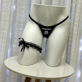 Calcinha Pegação Preta Íntima Delas (ID1060P) - Gostosa - Pura audácia Sex Shop discreta em BH