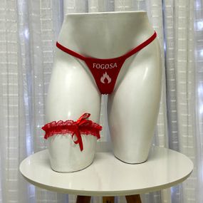 Calcinha Pegação Vermelha Íntima Delas (ID1060V) - Fogosa - Pura audácia Sex Shop discreta em BH