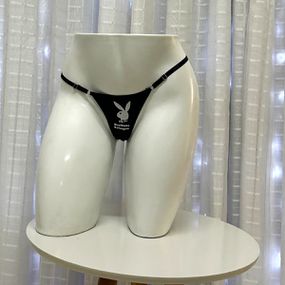 Calcinha Coelhinha Preta Íntima Delas (ID1089P) - Selvagem - Pura audácia Sex Shop discreta em BH