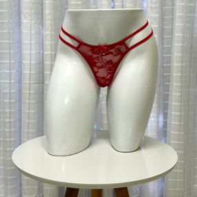 Calcinha Desejo Íntima Delas (ID1101) - Vermelho - Pura audácia Sex Shop discreta em BH