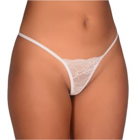 *Calcinha Pérola (LK109) - Branco - Pura audácia - Sex Shop online discreta em BH