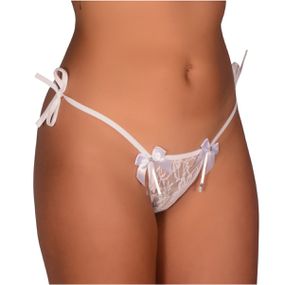 *Calcinha Camila (LK110) - Branco - Pura audácia - Sex Shop online discreta em BH