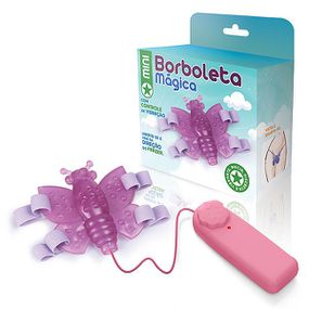 *Borboleta Mágica AEE (MAS13-ST636) - Rosa - Pura audácia - Sex Shop online discreta em BH