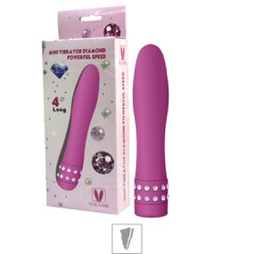 Vibrador Personal Diamond 8cm VP (PS005-ST381) - Magenta - Pura audácia - Sex Shop online discreta em BH