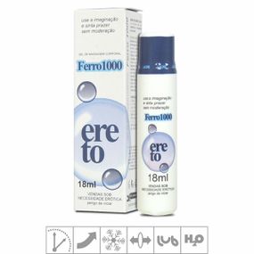 Excitante Masculino Ferro 1000 Ereto 18ml (SL052) - Padrão - Pura audácia - Sex Shop online discreta em BH