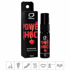 *Excitante Unissex Power Shock Spray 15ml (ST171) - Cerej - Pura audácia - Sex Shop online discreta em BH