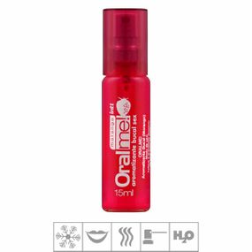 *Aromatizante Bucal Oral Me! 15ml (ST464) - Morango - Pura audácia - Sex Shop online discreta em BH