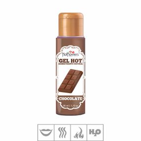 Gel Comestível Hot Flowers Hot 35ml (ST571) - Chocolate - Pura audácia - Sex Shop online discreta em BH