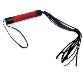 *Chicote Hot Flowers 38cm (ST578) - Vermelho - Pura audácia Sex Shop discreta em BH