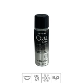 Gel Comestível Oral Gourmet Ice 18g (ST910) - Black Mint - Pura audácia Sex Shop discreta em BH