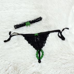 Calcinha Tailandesa Aroma de Menta 50 Tons (TO0013) - Pret - Pura audácia Sex Shop discreta em BH