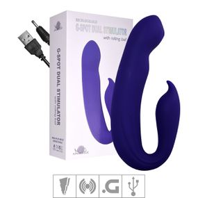 Vibrador Ponto G Com Estimulador Aphrodisia VP (VB095) - R... - Pura audácia - Sex Shop online discreta em BH